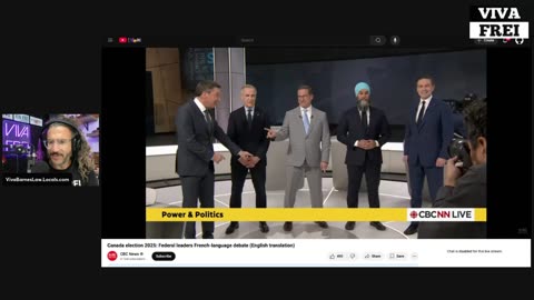 ELECTIONS CANADA! Live French Debate with Translation & Commentary - Viva Frei Live