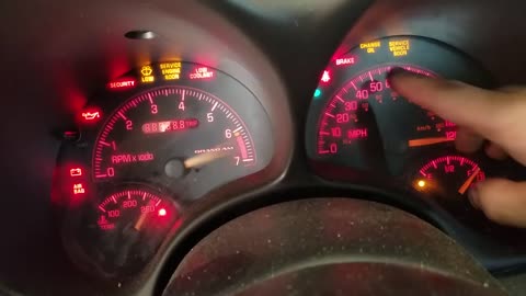 Reset oil light 2004 Pontiac Grand Am