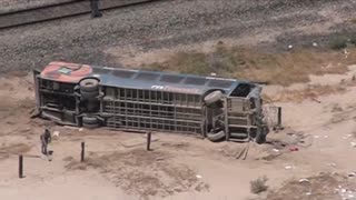 20 Injured in Lancaster Bus Accident at Sierra Highway and Avenue C