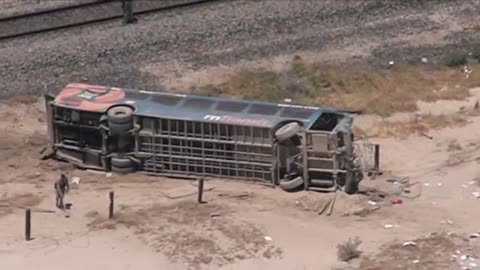 20 Injured in Lancaster Bus Accident at Sierra Highway and Avenue C
