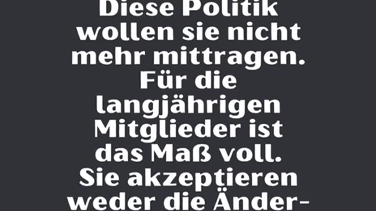 Das Maß ist voll - CDU Mitglieder der CDU sind zurück getreten