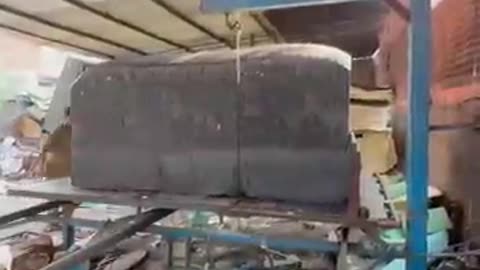 Sponge manufacturing