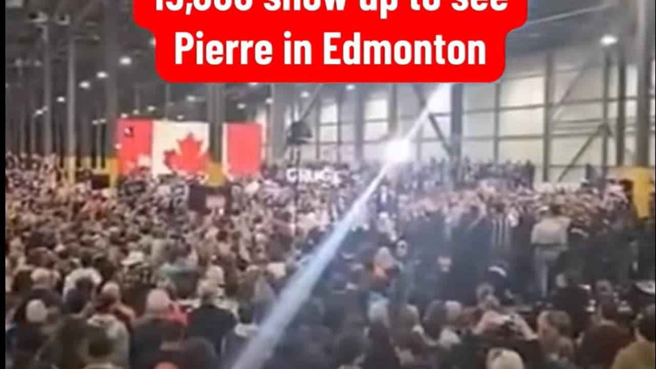 The biggest Canadian rally in nearly half a century! make it too big to rig