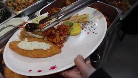 Grandma’s Korean Buffet?! Endless Side Dishes You Can’t Finish | Korean Street Food