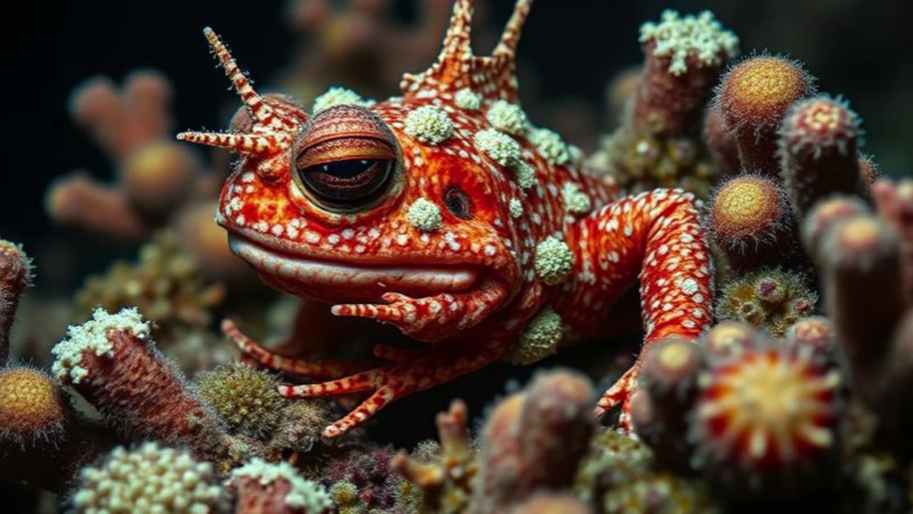 The Ocean’s Master of Deception: The Hidden World of the Frogfish