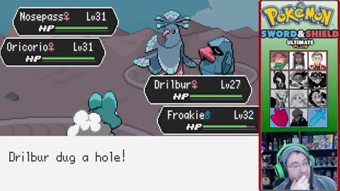 Week 2 of Pokemon sword/shield on gameboy advanced, will we crush some more gyms?