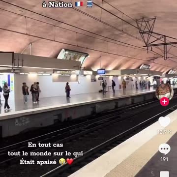 FRANCE: In Paris, verses from the Quran are now being broadcast on loudspeakers in subway stations.
