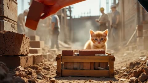 Kind Dog Helps Poor Orange Cat and His Sick Sister – Heartwarming Story 🐾🍊