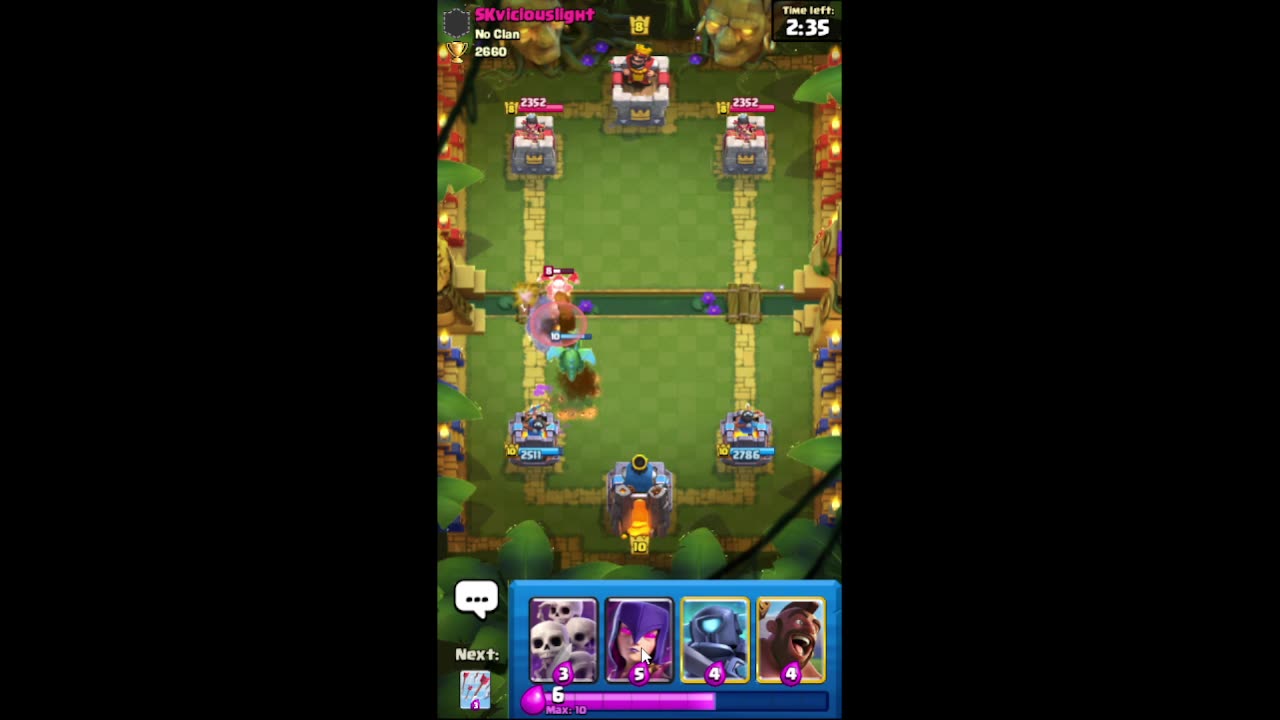 Another victory in Clash Royale