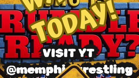 WATCH TODAY! MEMPHIS WRESTLING !