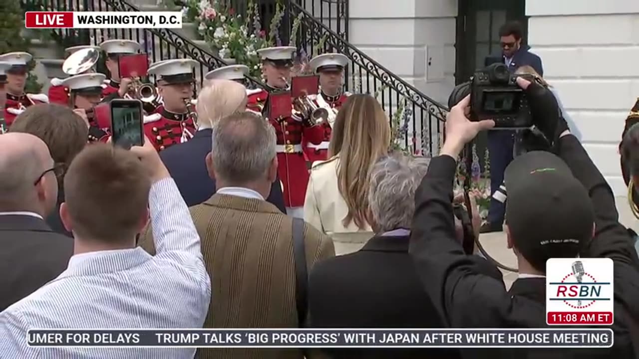 RSBN President Trump Speaks at the White House 2025 Easter Egg Roll - 4-21-25
