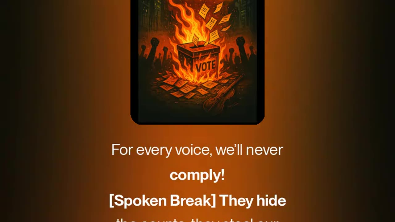 Static Rebellion: Ballot Box Fire