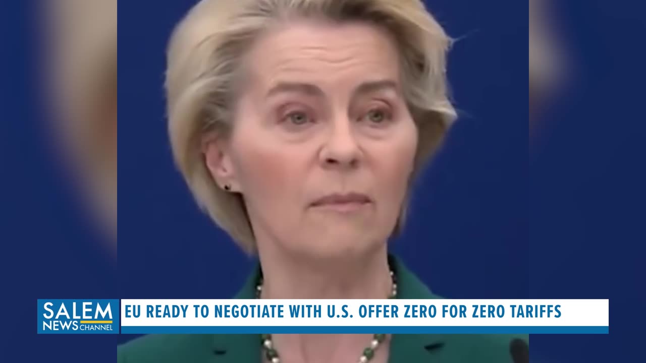 The European Union Says They're Ready To Negotiate With The US - Offering Zero For Zero Tariffs