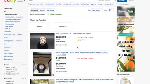 Market Research via eBay