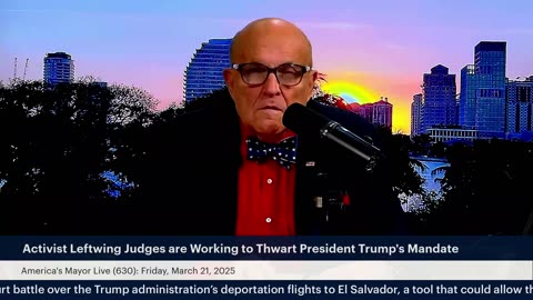 America’s Mayor Live (630): The Activist Leftwing Judges Working to Thwart President Trump's Mandate