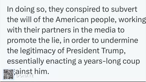 BREAKING: Tulsi Gabbard confirms she has referred Barack Obama to the DOJ for criminal prosecution