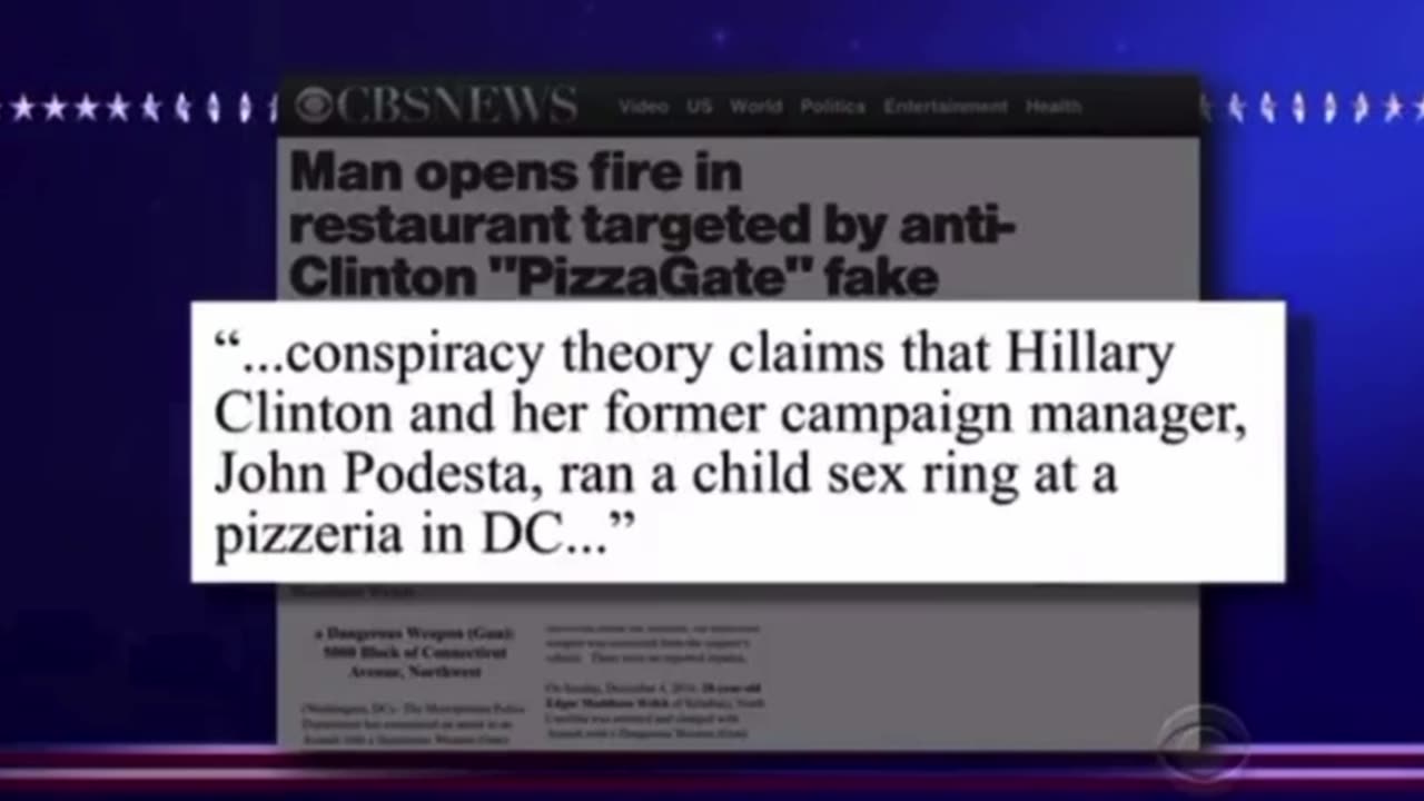 Guess who desperately tried to debunk Pizzagate…