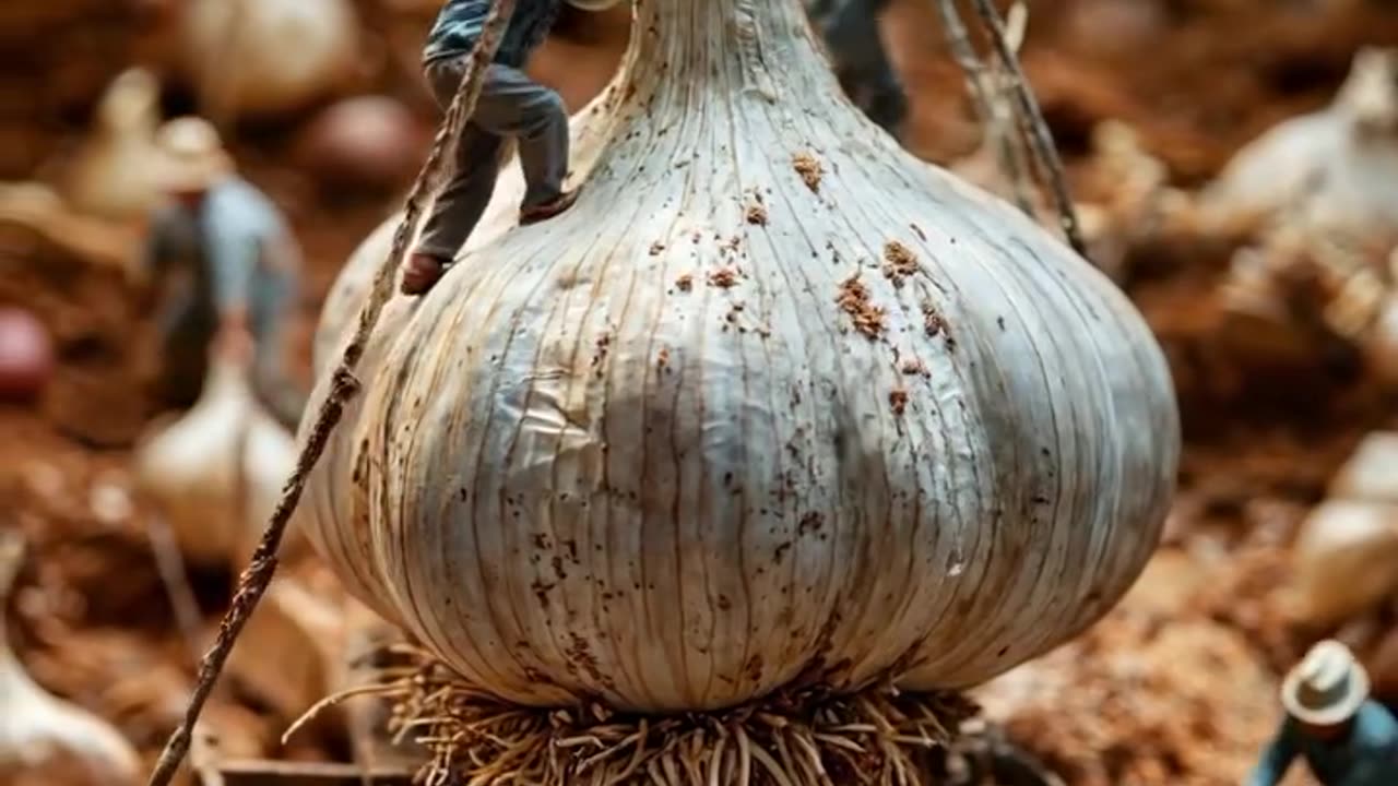 Little People - Harvesting Veges🧄