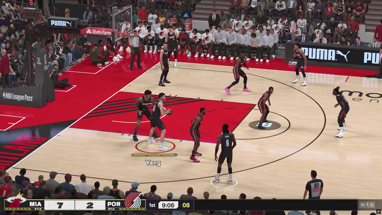 Yang Hansen NBA 2K25 Realistic Gameplay