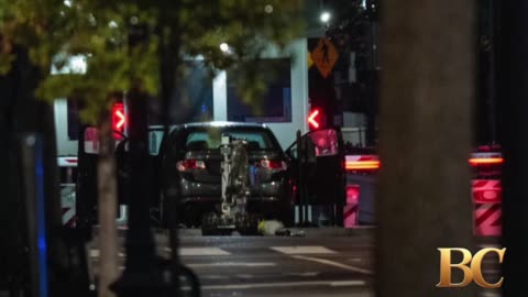 Man plows into security gate outside White House causing lockdown