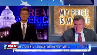 REAL AMERICA -- Dan Ball W/ James O'Keefe, New Series Out On Project Veritas Corruption, 5/21/25