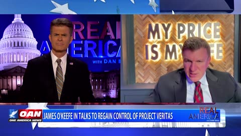 REAL AMERICA -- Dan Ball W/ James O'Keefe, New Series Out On Project Veritas Corruption, 5/21/25