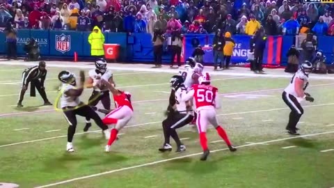 Eagle OT BIG Fred Johnson is BIG MAD 😡