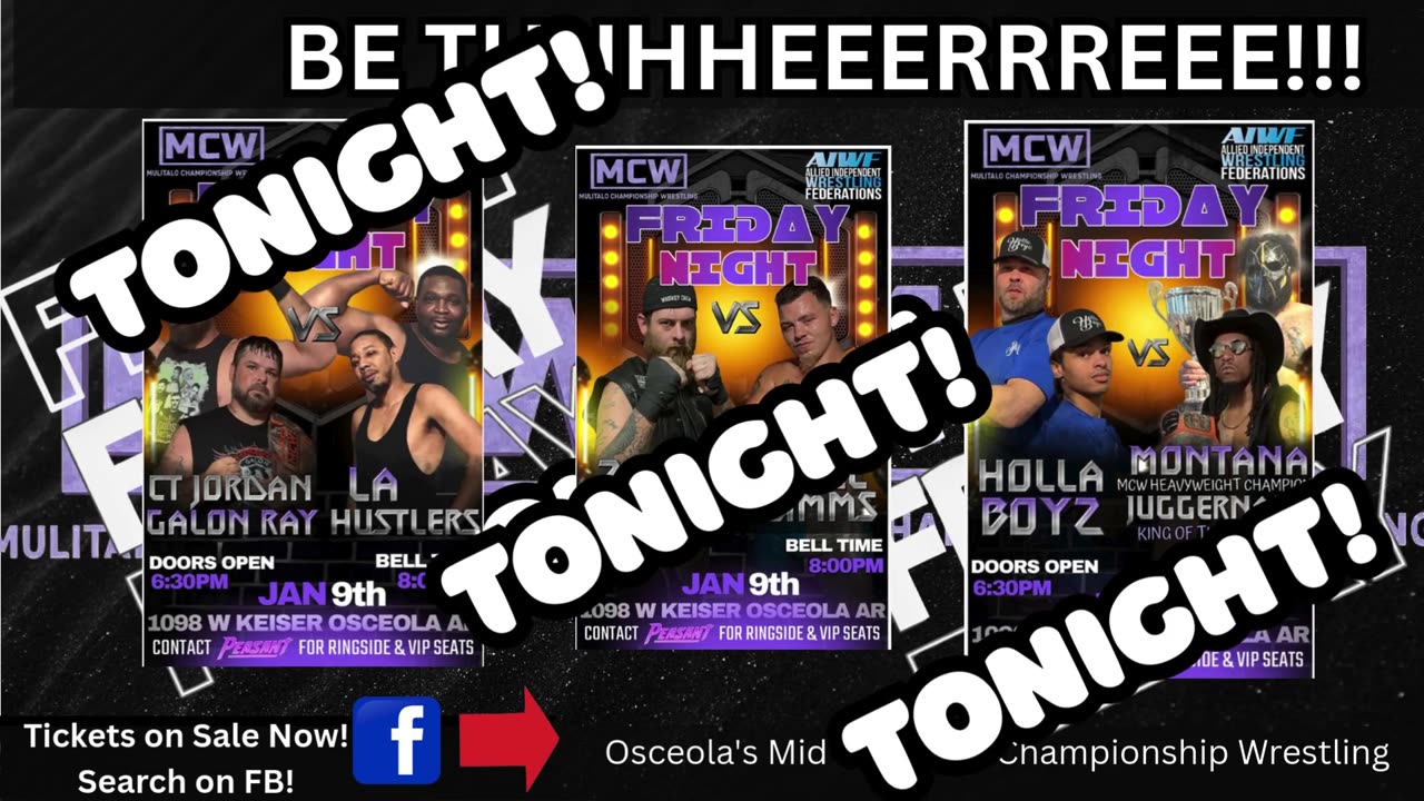 TONIGHT !TONIGHT! TONIGHT ! BE THHHHHHEEERRRRRREEEEEE!