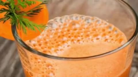 Two benefits of drinking carrot juice