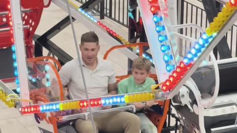 Dad Is a Little Scared of Heights