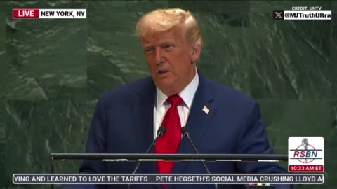 President Trump 💥💥💥 The UN is supposed to Stop Invasions, NOT CREATE & FINANCE THEM