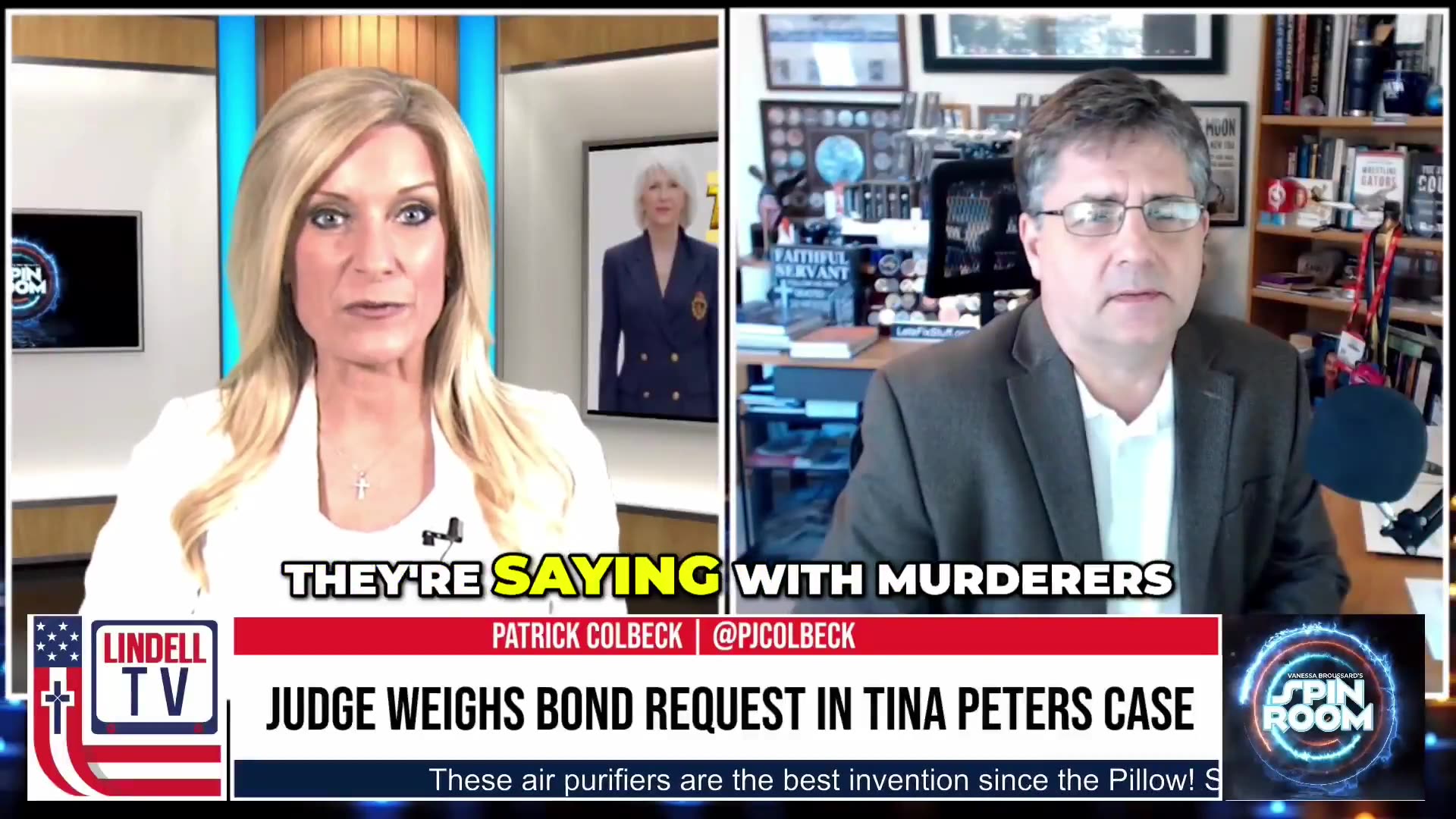 Massive Support for Tina Peters at Packed Bond Hearing
