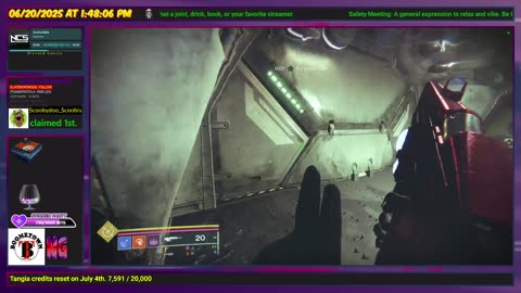 Destiny 2: 6-20-25 Thrilladrome is the Lost Sector. Arc Surge.