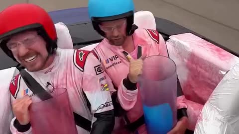 If You Spill the Water, You Lose – Supercar Challenge!