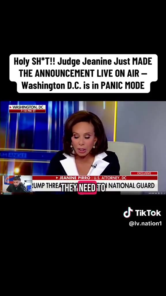 DC is being put 100% under military control!