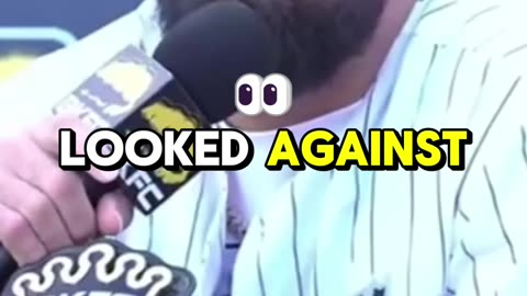 Mike Perry at BKFC press conference Bare Knuckle