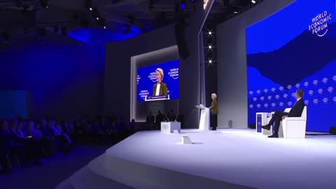 Ursula Von der Leyen at Davos: Where they decide who lives and who dies.