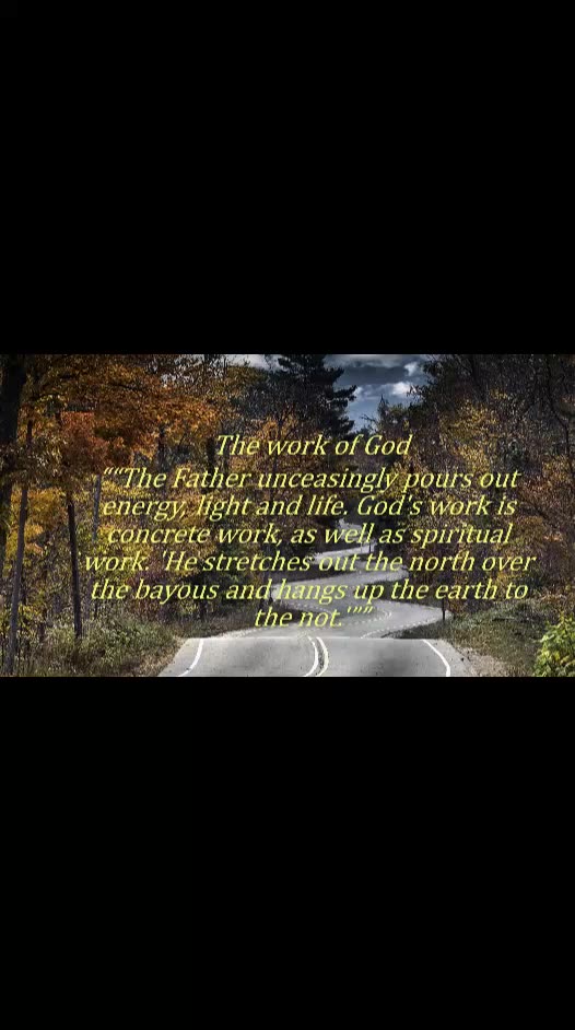 The work of God