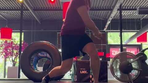 Swordfighting at the gym