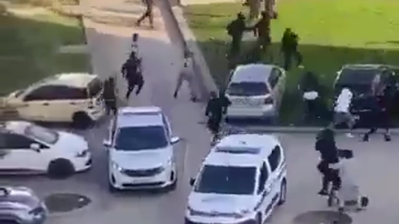 French police attacked and forced to flee after entering an Islamist no-go zone in Paris