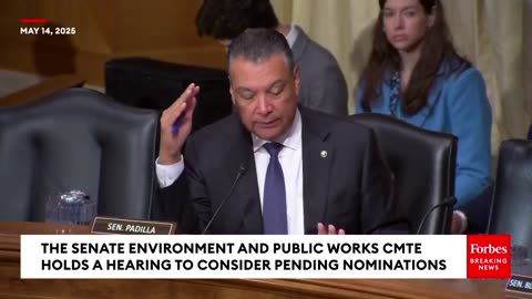 Alex Padilla Asks Nom About Maintenance Backlog Of Authorized, Yet Unfunded Infrastructure Projects