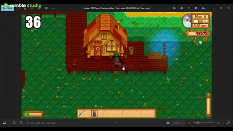 I played 100 Days of Stardew Valley