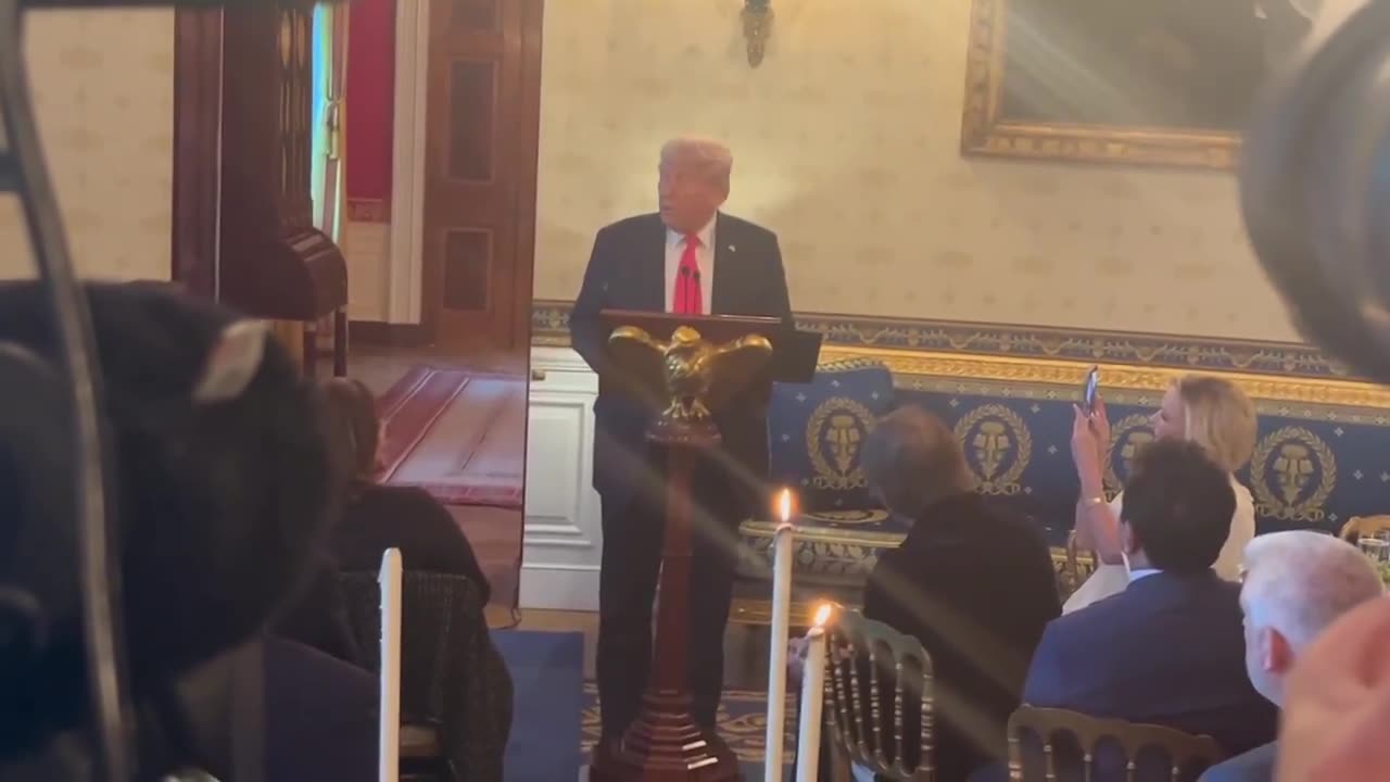 President Trump comments on Easter