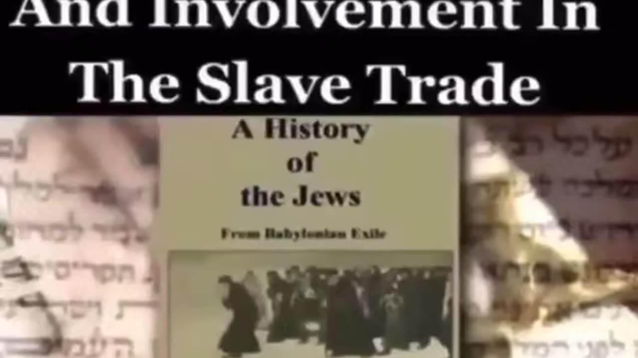 The Jewish Ashkenazi Slave Trade