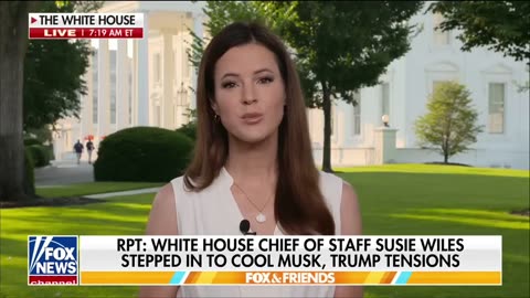 Musk and Trump spoke on the phone while the chief of staff stepped in.