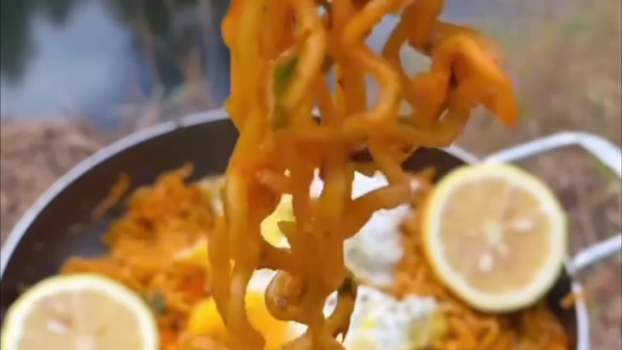 Making a Tomahawk Steak With Pasta