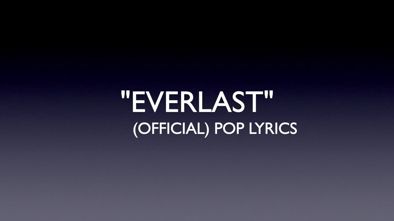 EVERLAST – Emotional Pop Song About Lost Love & Memories (Official Lyric Video)