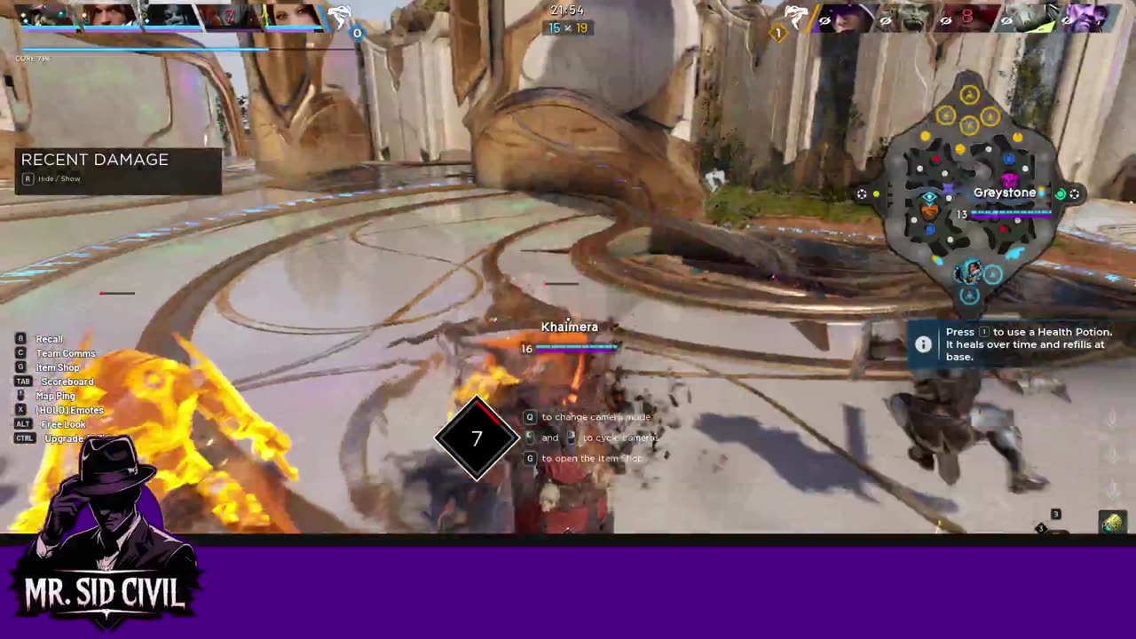Playing THE FINALS
