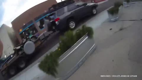 BODYCAM: NM Police Officer Escapes Ambush, Continues High Speed Pursuit