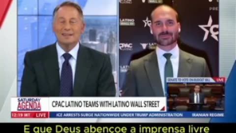 CPAC LATINO EDUARDO BOLSONARO: Nazista de Moraes EXPOSTO por mim no CPAC Latino
